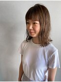 #BLUE 透明感×ミディアム