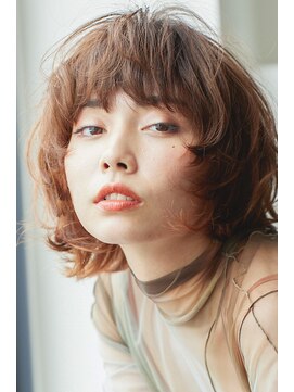 オブヘアーギンザ(Of HAIR GINZA) 夏カラー☆大人かわいいデザインカラーウルフ