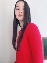 クシュ 所沢東口店(kusyu...) うる艶髪暖色系カラー×ジェシカライツ風アップバンク抜け感ヘア