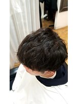 ティーズバーバー 亀有店(T's BARBER) スパイラルパーマ風パーマ