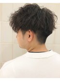 王道ツイストスパイラルパーマ