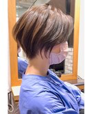 絶壁解消×くびれ×30代40代50代×ひし形大人ショートボブ永