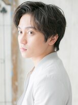 メンズヘア ビーセカンド 草加店(MENS HAIR B-2)&nbsp;ビジネスも◎七三分けワイルドマッシュR草加