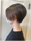 マニッシュ前下がりショート
