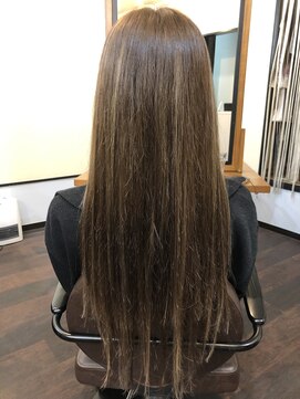 リピュア(Re:PURe) **アッシュグレージュハイライトチップエクステ**