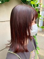 エム(EM)&nbsp;ダブルカラーピンクベージュケアブリーチハイトーン髪質改善