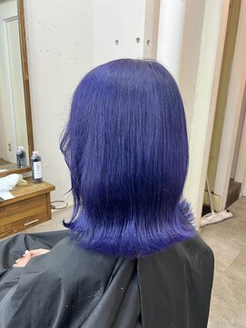 アジールヘア 北千住駅西口店(agir hair) ブルーラベンダーイルミナカラーイエベ似合わせ［北千住］