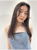大人可愛い/ミディアム/レイヤー/20代30代40代/有楽町/銀座