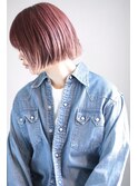 ボブ　クランベリーピンク　ハイライト　代官山　中目黒　恵比寿