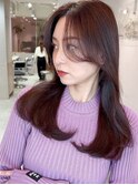 2wayレイヤー くびレイヤー フェイスレイヤー 前髪 髪質改善
