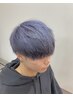 小松指名◎カット＋ダブルカラー(ケアブリーチ)＋トリ　￥18400→￥16000