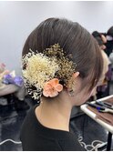 卒業式ヘアセット