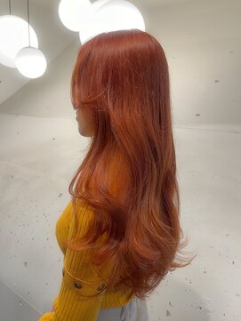 アオ(ao.) オレンジ/ダブルカラー/マンツーマン