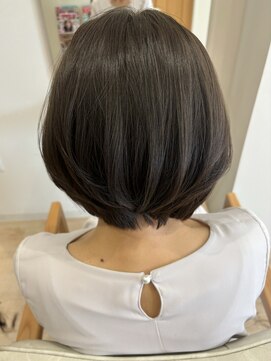 ポルカドット 豊橋店(Polkadot) ショートボブ◯オリーブ