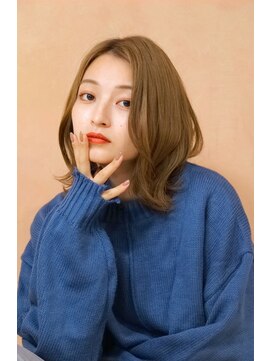 ヘア ルミナス バイ フォルテ(HAIR LUMINAS by FORTE) 髪質改善/韓国/レイヤーカット/オリーブベージュ/デザインカラー