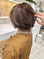 ステア ケース(stair case)&nbsp;大人ナチュラルハイライトインナーカラーベージュグレー