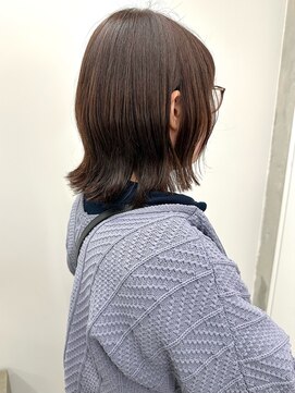 モリオ(morio) ＊耳かけボブミディアムレイヤーミディボブ大人ボブ30代40代3