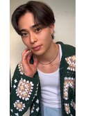 【立川メンズ】ニュアンスセンター波巻き刈り上げマッシュ