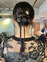 【あきら】ヘアセットカチモリパーティーヘア卒業式ヘア