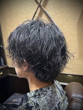ヒロギンザ 池袋 サンシャイン通り店(HIRO GINZA) サーフカール メンズミディアムパーマ スパイラルパーマ 池袋