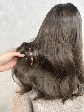 アン ブリーチ 大宮駅東口店(UN BLEACH) 【オリーブグレージュカラー】