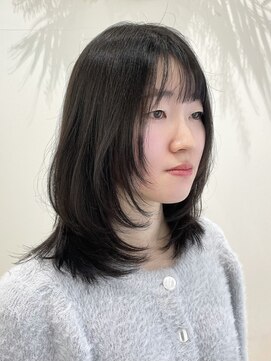 オレンジ梅田店(ORANGE) 顔まわりレイヤー/レイヤーカット【ミナ】