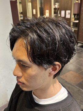 リー 東三国(Lee) 【Lee 東三国】谷辻Style＊センターパート×スパイラルパーマ