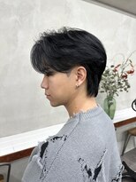 ニコ トウキョウ ヨコハマ(nico)&nbsp;メンズカットセンターパートニュアンスパーマ