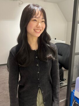 ラサ(rasa) 韓国風コテ巻き