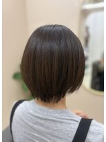 アンジュール コロレ(1//jour colore)&nbsp;サクッとノンスタイリングでまとめるショートボブ