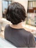 本八幡×ボブパーマ×ナチュラルスタイル