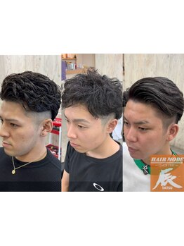 眉毛・刈り上げもお任せ◎細部にこだわるシェービング技術で、ヘアスタイルだけでなく身だしなみも完璧に！