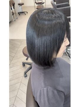 アグ ヘアー ジューク 福重店(Agu hair juke) 【朝のセットが3分で決まる】美髪矯正シルクストレート＋カット