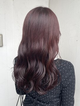 ジュエ ヘアー デザイン(Jue hair design) ピンクラベンダー/艶カラー/20代/30代/三河/知立