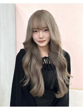 ミーナ バイ ワンズ 町田(mina by one's kyougoku) ミルクティーカラー