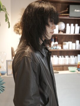 ウィム(wim) 『メンズロングレイヤー』メンズボブ/ロン毛