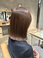 ルーム シンサイバシ(room shinsaibashi) 切りっぱなしボブで今っぽい雰囲気に♪