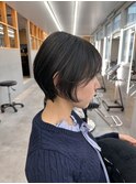 大人かわいい大人ショート重め重めショートくびれショート
