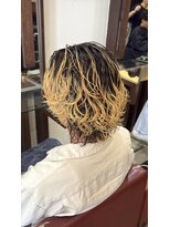 ハイパー(HYPER)&nbsp;ミディアムサーフカール【メンズ/パーマ】