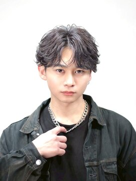 ブラック 横浜(BLUCK) 横浜駅/学割U24/メンズサロン/フェザーパーマ/シャドウパーマ