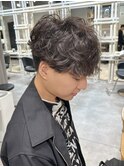 メンズパーマ、無造作マッシュパーマ KAITO