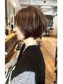 パプス ド コワフュール 甲南山手店(Pap's de coiffeur) #頭美人骨格矯正カット後頭部ボリューム