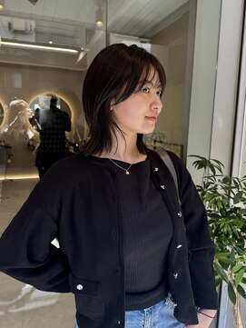 アンフィグ 吉祥寺(anfig) 透明感カラー、レイヤーカット