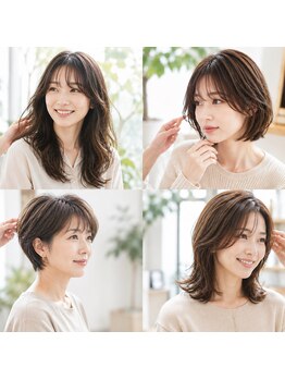 ETERUNA HAIR&SPA【６/１NEW OPEN（予定）】の写真/“私に似合う”が見つかる。大人女性のための似合わせ提案