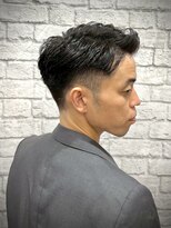 グレイスフルバーバー 赤坂見附店 ビジカジナチュラル!ショートツーブロック!【赤坂】【床屋】