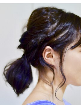 サンリサ 北本店(sanRisa) 縛っても可愛いインナーカラー