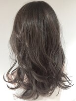 ヘアサロン ビータ(Hair salon BITA)&nbsp;ソフトラベンダーグレージュ☆セミロング