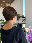 大人かわいい☆小顔ひし形ショートボブ