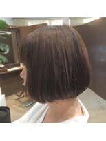 リップス ヘアー(Lips hair)&nbsp;モコモコお洋服に合う フラットボブスタイル♪