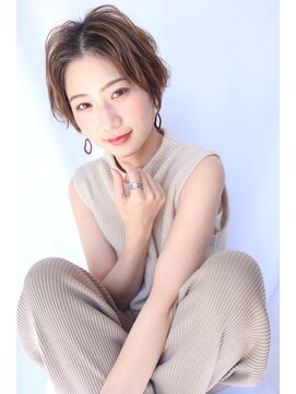 レリーノーブル 西宮北口(RelyNoble) ショート美髪【RelyNoble西宮北口店髪質改善TOKIO白髪染め